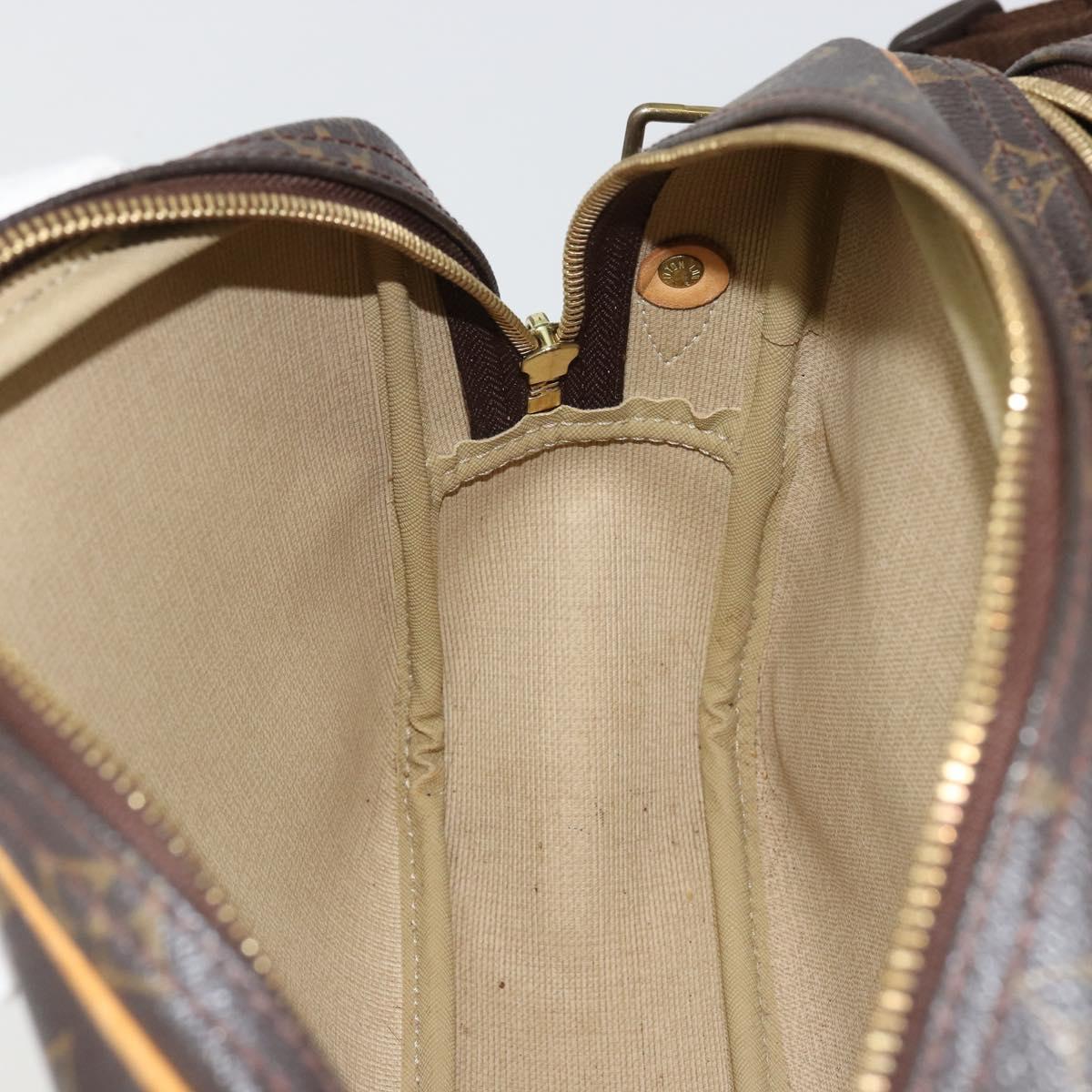 LOUIS VUITTON Monogram Reporter PM Shoulder Bag M45254 LV Auth bs34387