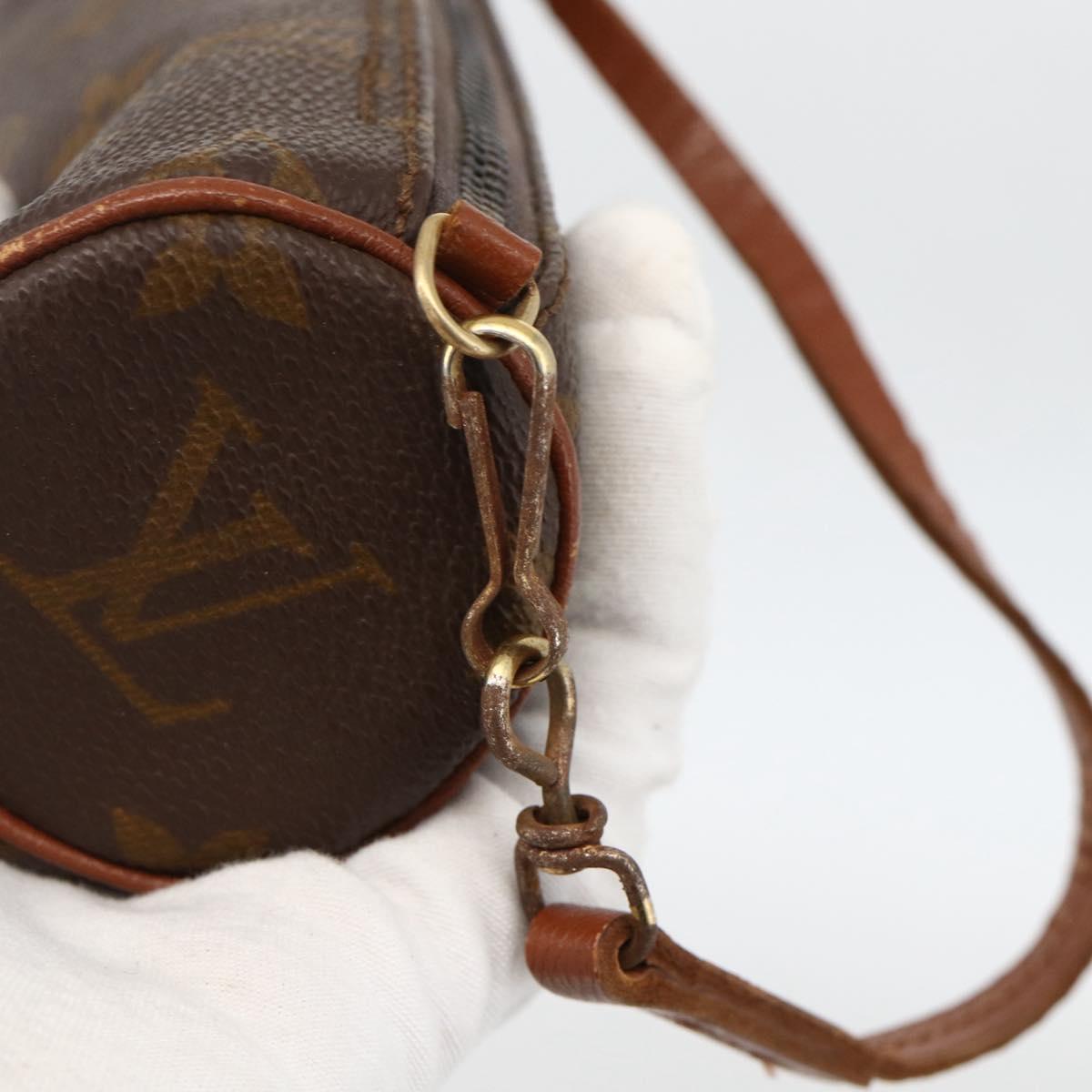 LOUIS VUITTON Monogram Papillon Pouch LV Auth bs34390