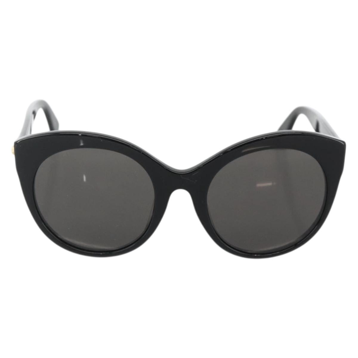 GUCCI Sunglasses plastic Black Auth bs34418