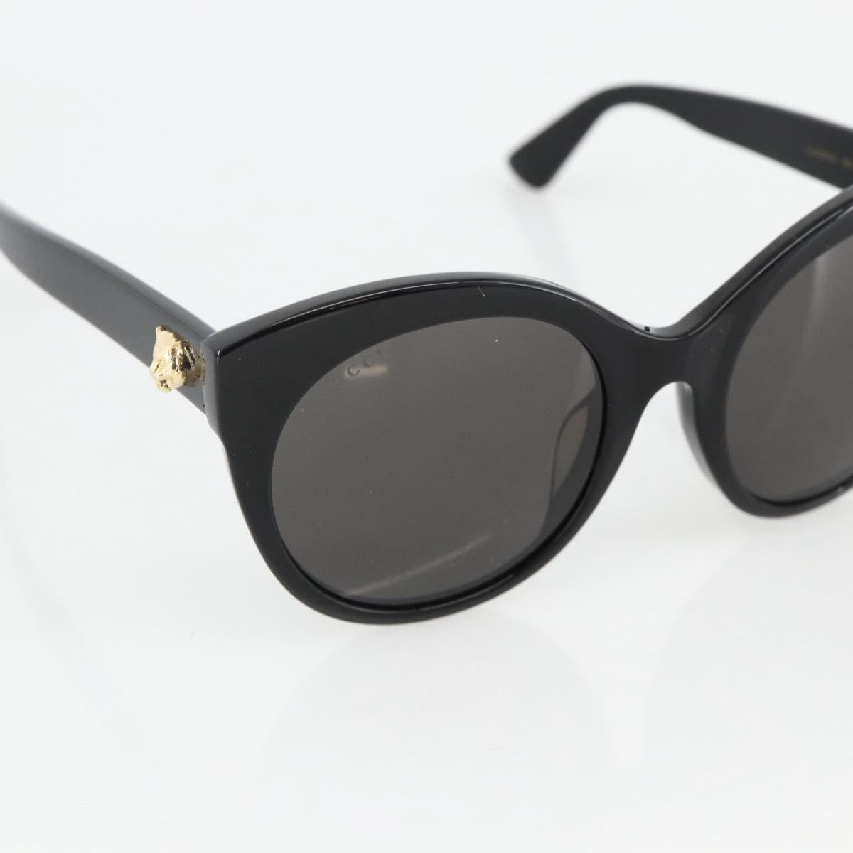 GUCCI Sunglasses plastic Black Auth bs34418