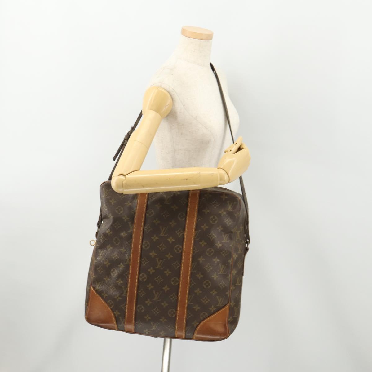 LOUIS VUITTON Monogram Grand Marceau Shoulder Bag M45222 LV Auth bs34439
