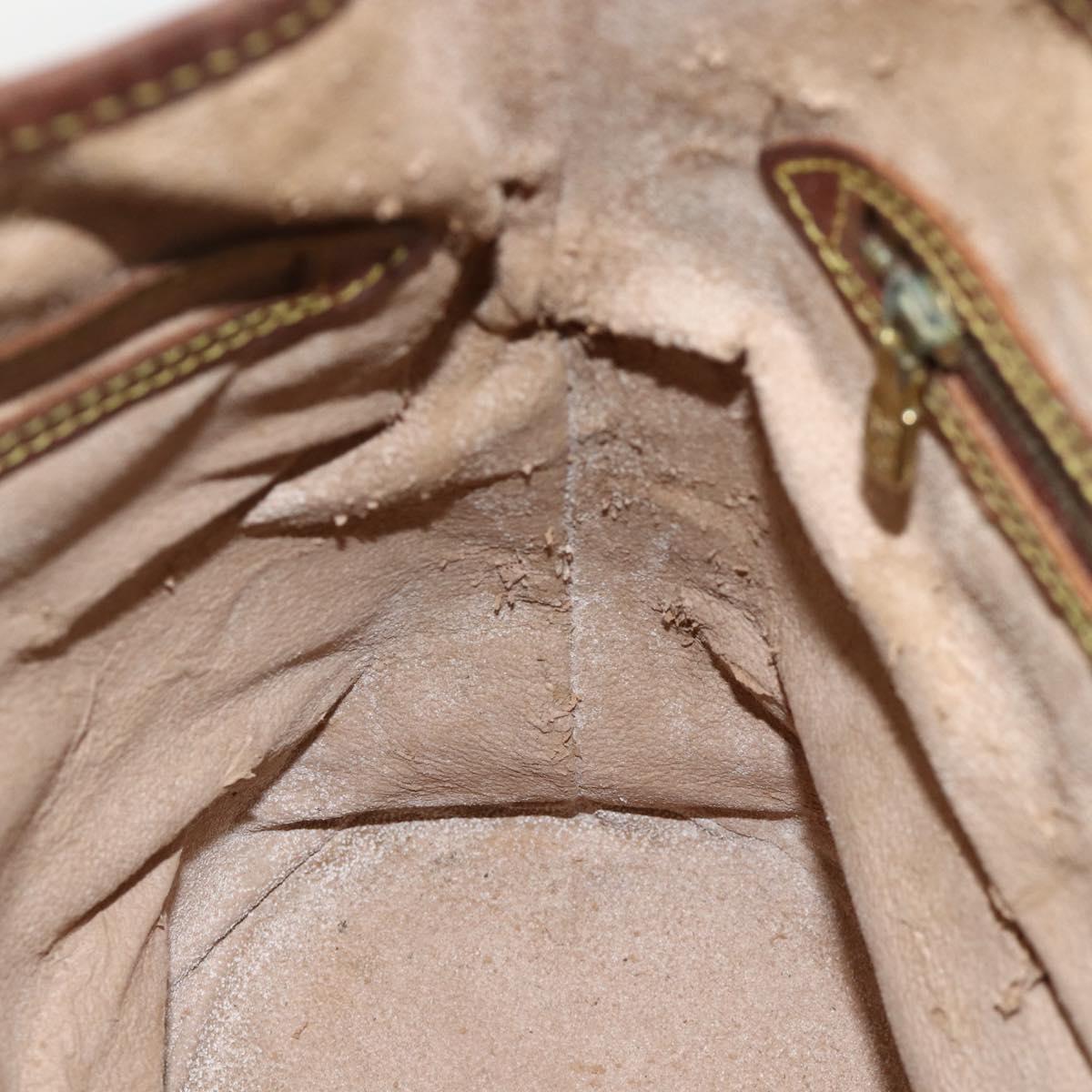 LOUIS VUITTON Monogram Bucket PM Shoulder Bag M42238 LV Auth bs34444