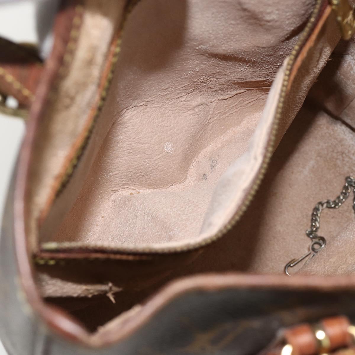 LOUIS VUITTON Monogram Bucket PM Shoulder Bag M42238 LV Auth bs34444