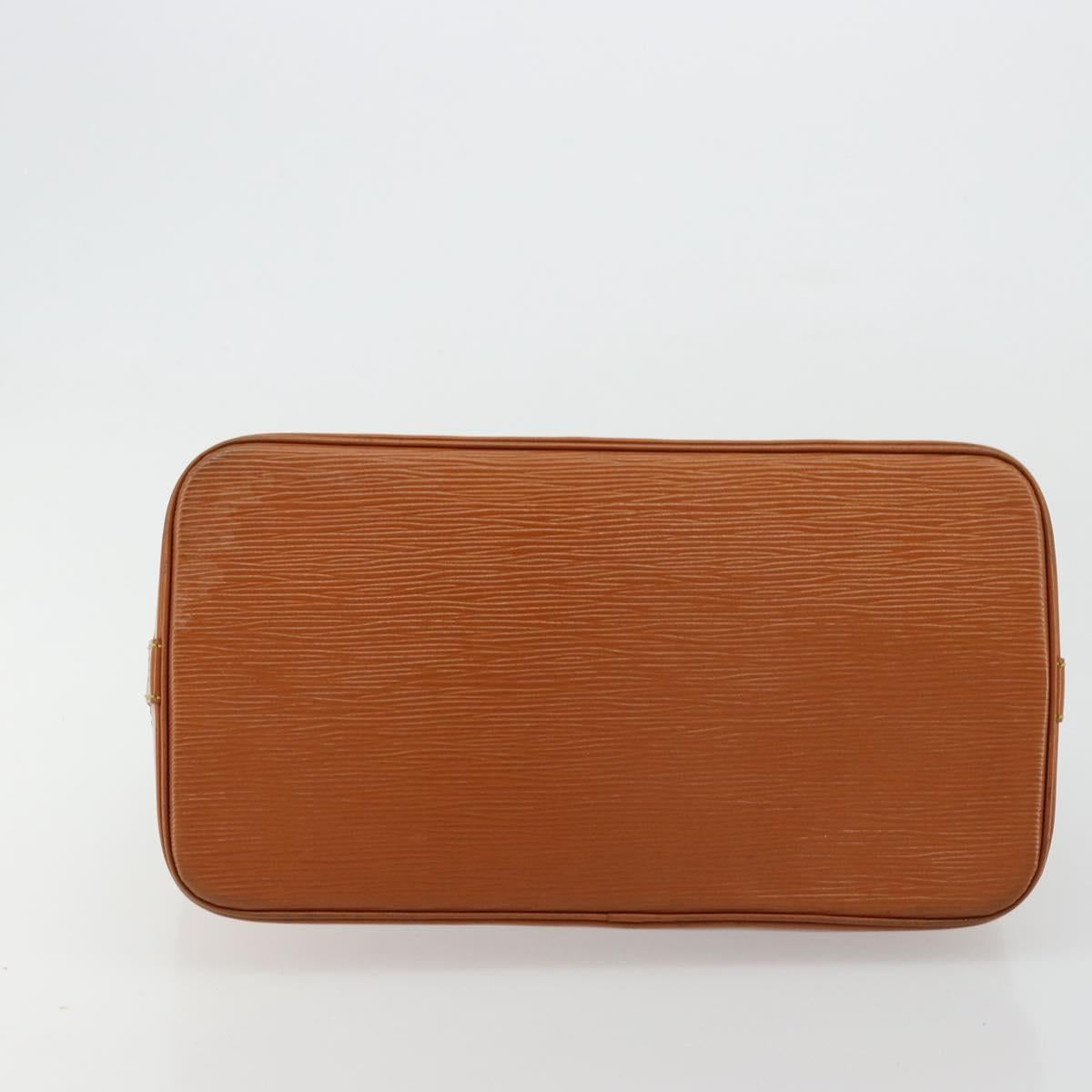 LOUIS VUITTON Epi Alma Hand Bag Brown M52143 LV Auth bs34490