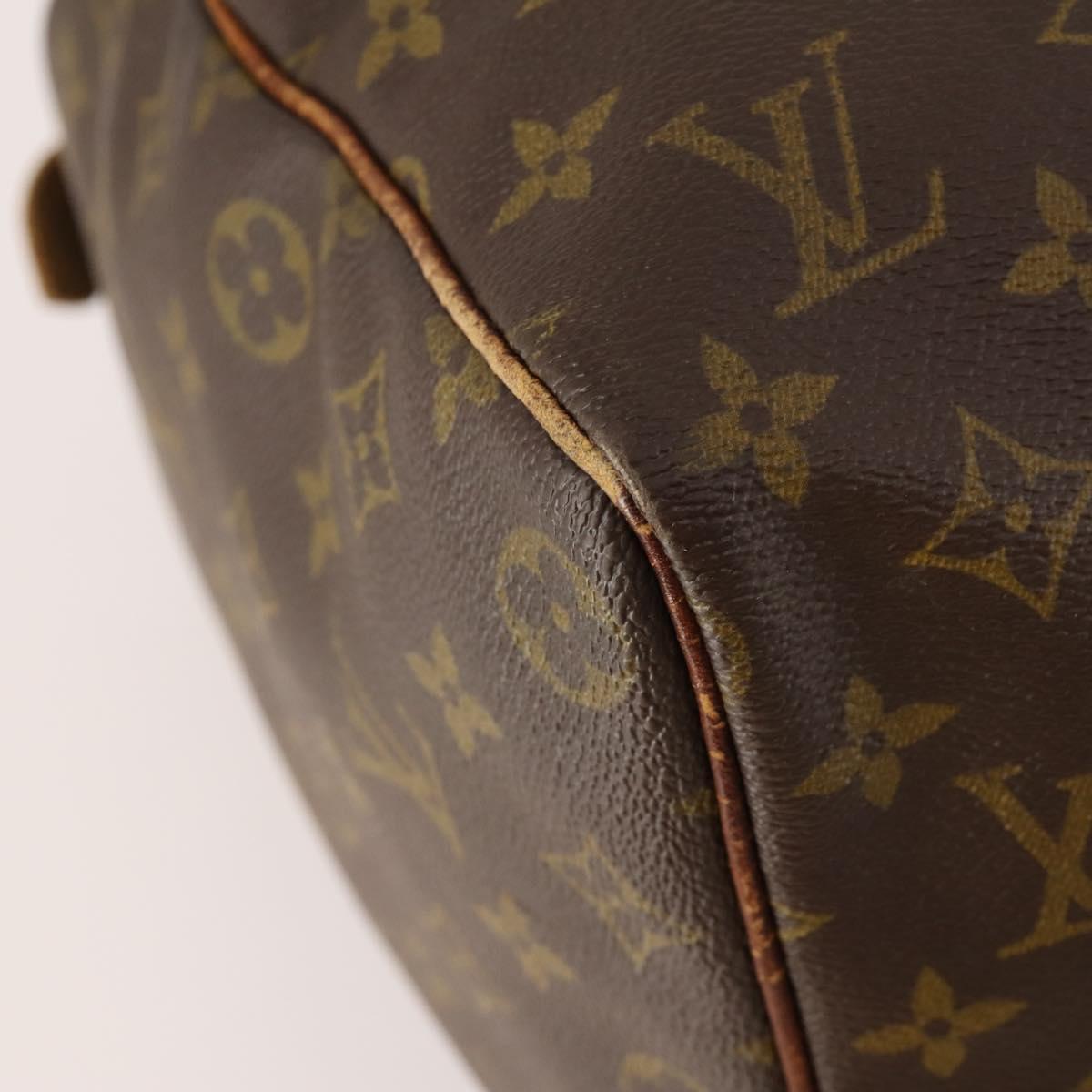 LOUIS VUITTON Monogram Keepall 45 Boston Bag M41428 LV Auth bs34497