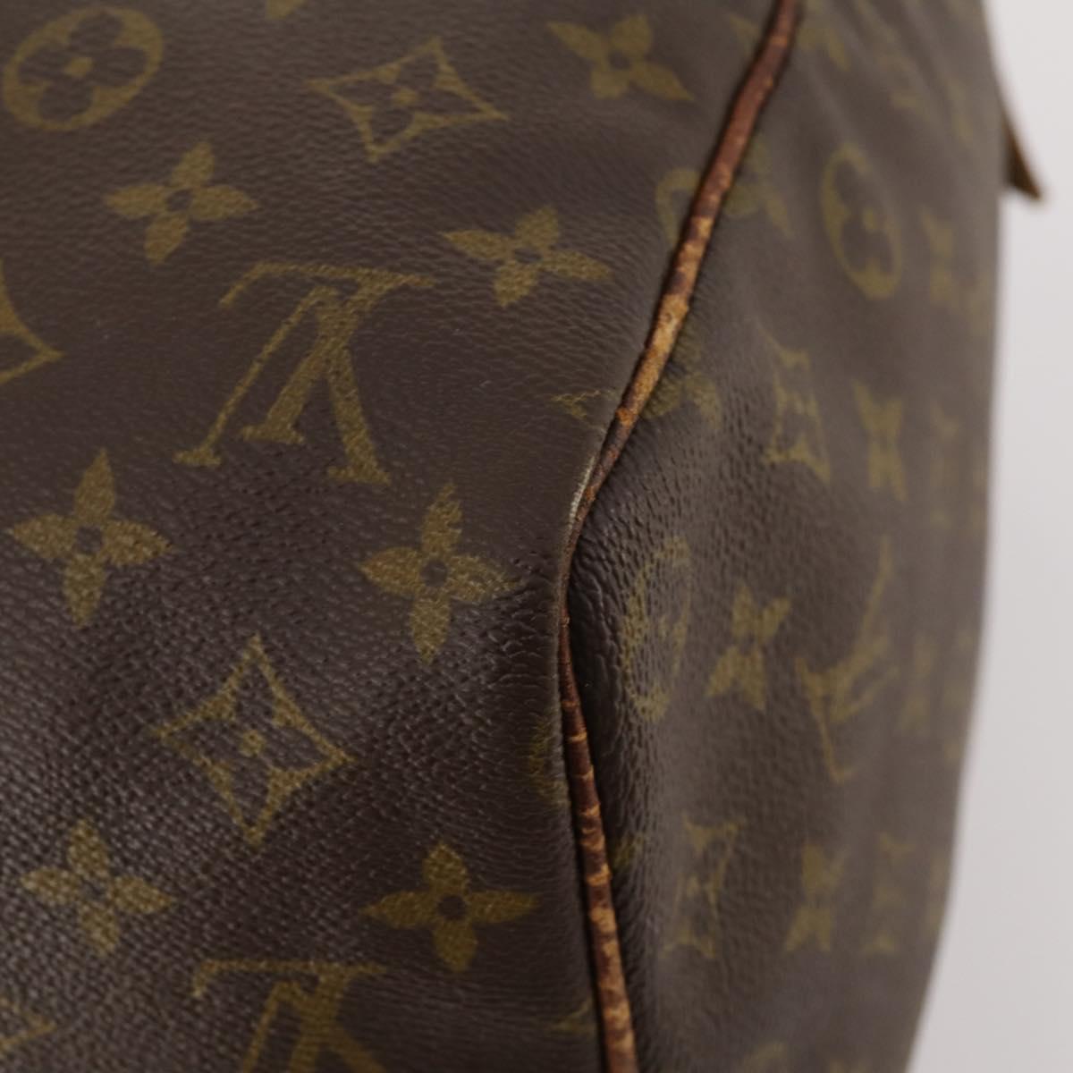 LOUIS VUITTON Monogram Keepall 45 Boston Bag M41428 LV Auth bs34497
