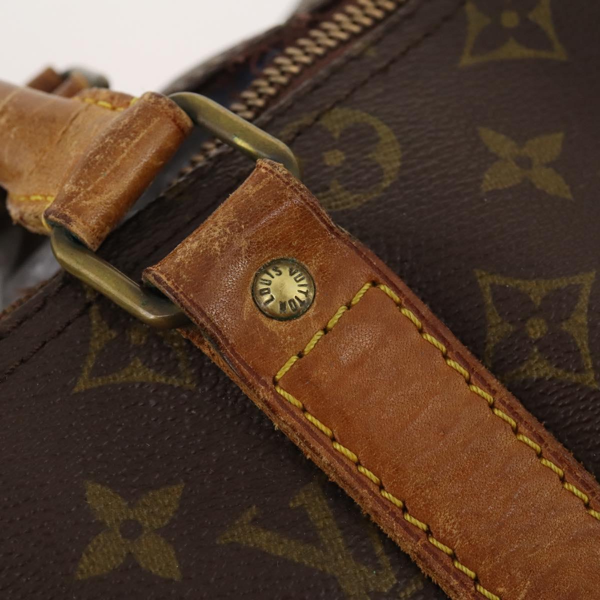 LOUIS VUITTON Monogram Keepall 45 Boston Bag M41428 LV Auth bs34497