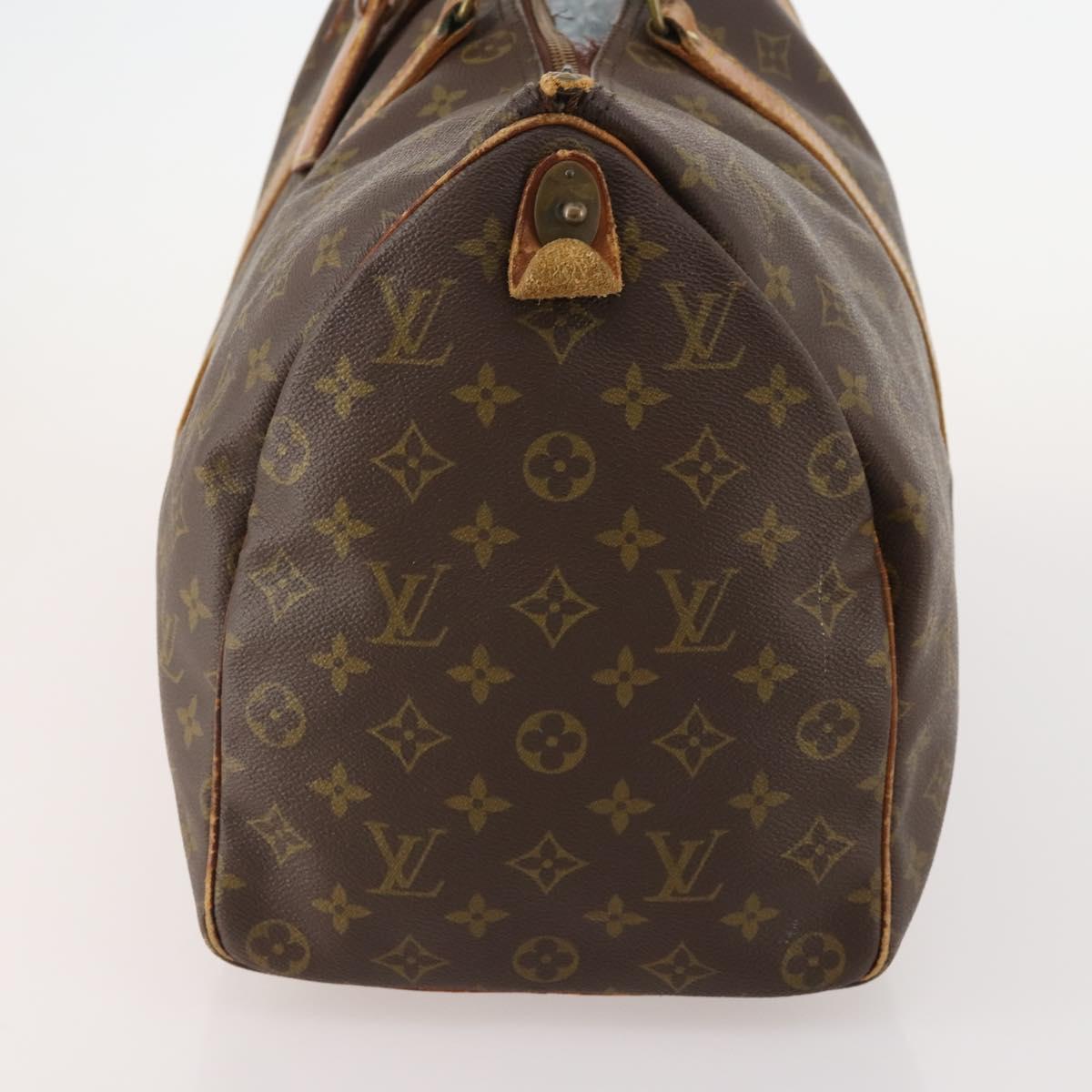 LOUIS VUITTON Monogram Keepall 45 Boston Bag M41428 LV Auth bs34497