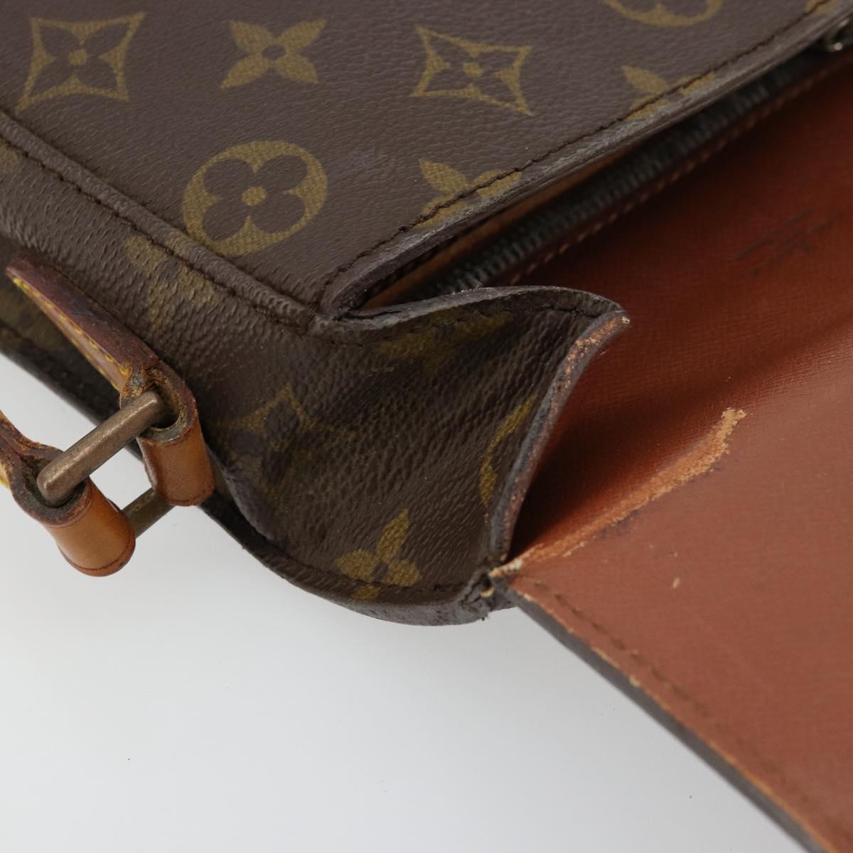 LOUIS VUITTON Monogram Saint Cloud MM Shoulder Bag M51243 LV Auth bs34498