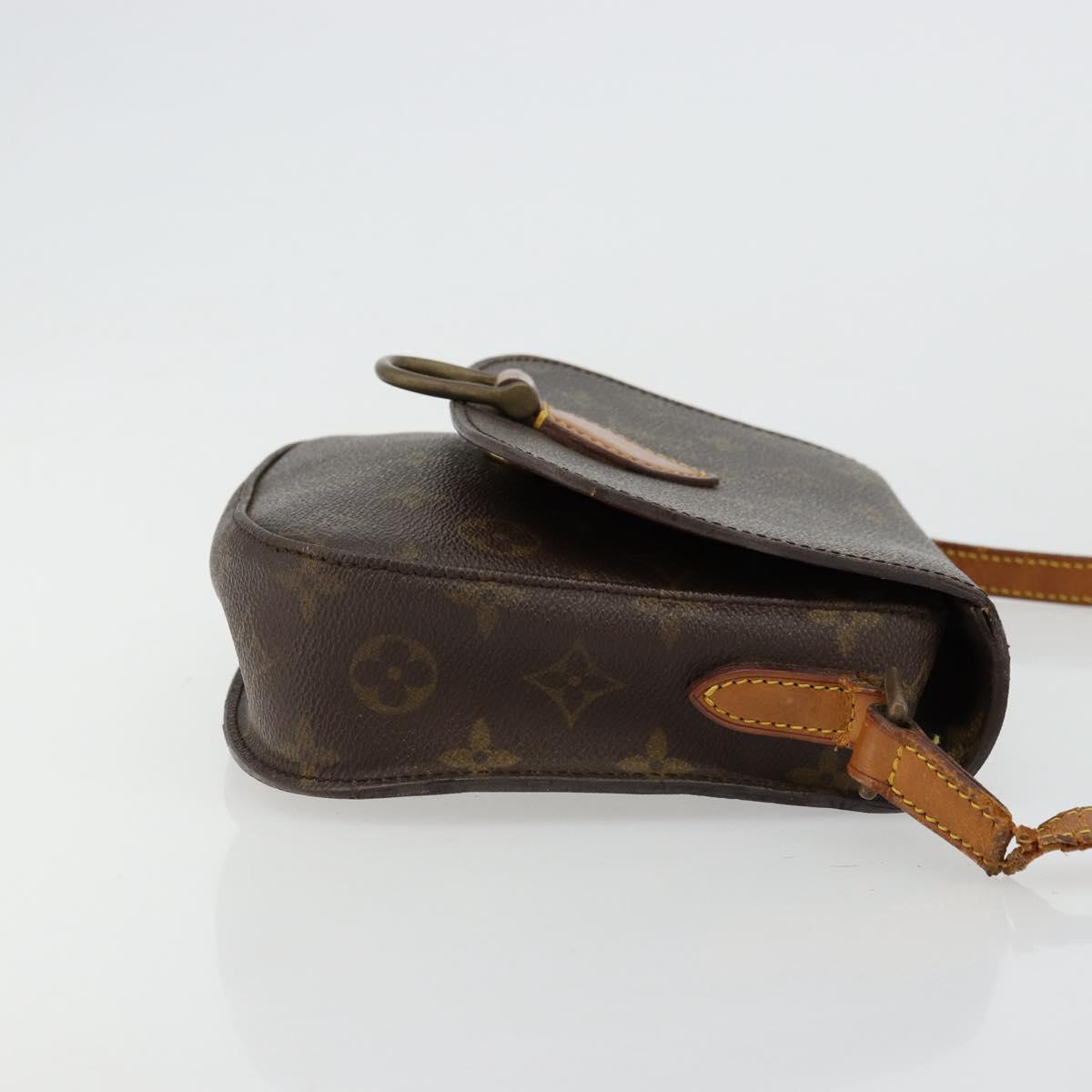 LOUIS VUITTON Monogram Saint Cloud MM Shoulder Bag M51243 LV Auth bs34498