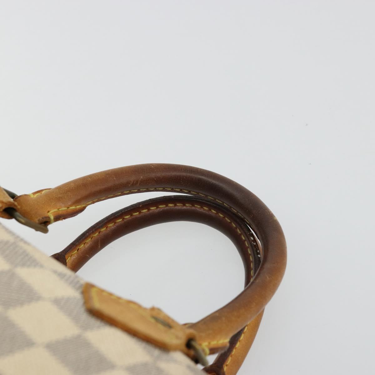 LOUIS VUITTON Damier Azur Speedy 25 Hand Bag N41534 LV Auth bs34499