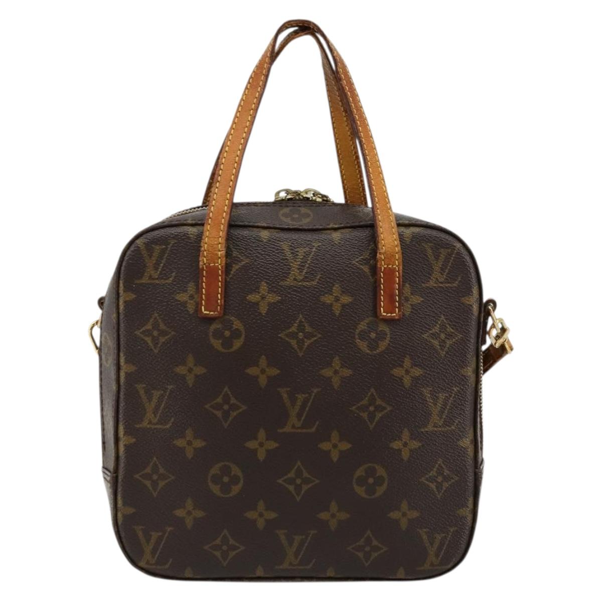 LOUIS VUITTON Monogram Spontini Hand Bag M47500 LV Auth bs34501