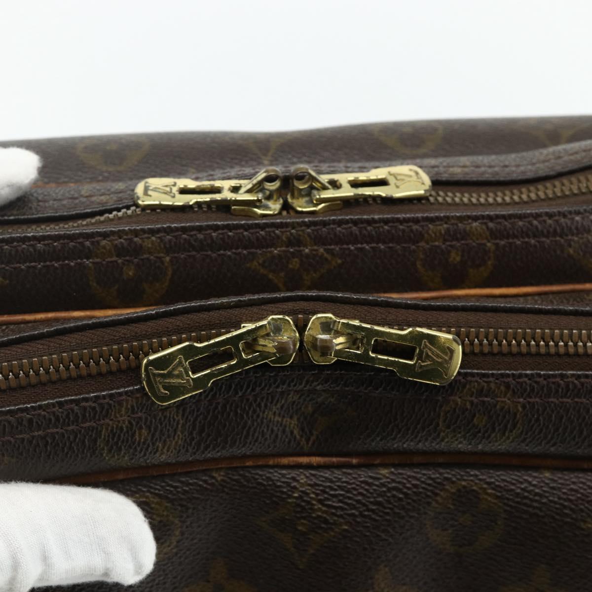 LOUIS VUITTON Monogram Reporter GM Shoulder Bag M45252 LV Auth bs34520