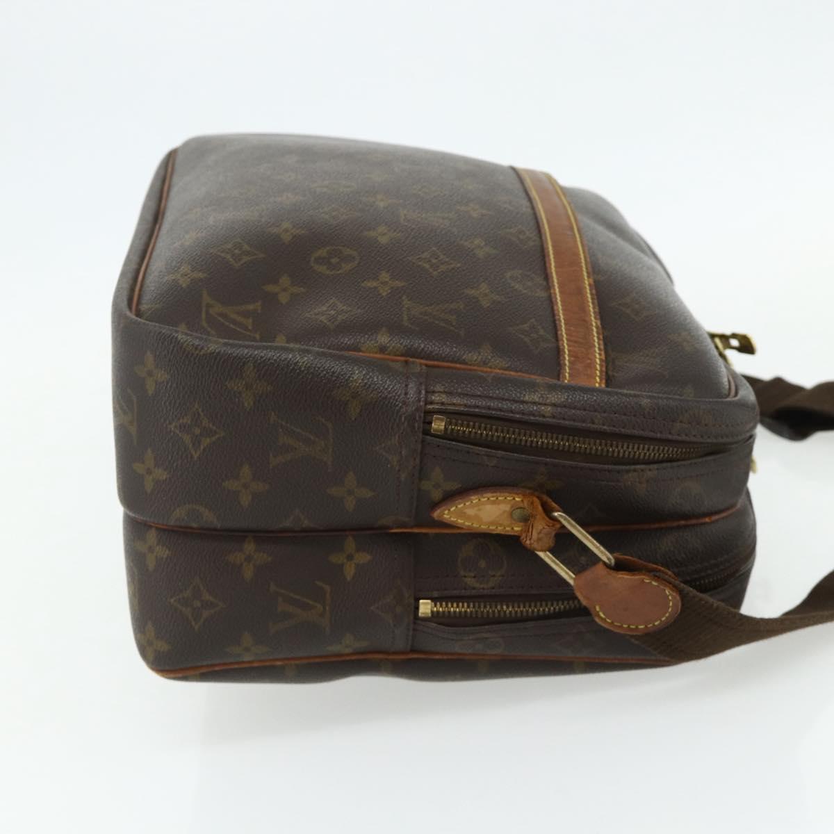 LOUIS VUITTON Monogram Reporter GM Shoulder Bag M45252 LV Auth bs34520