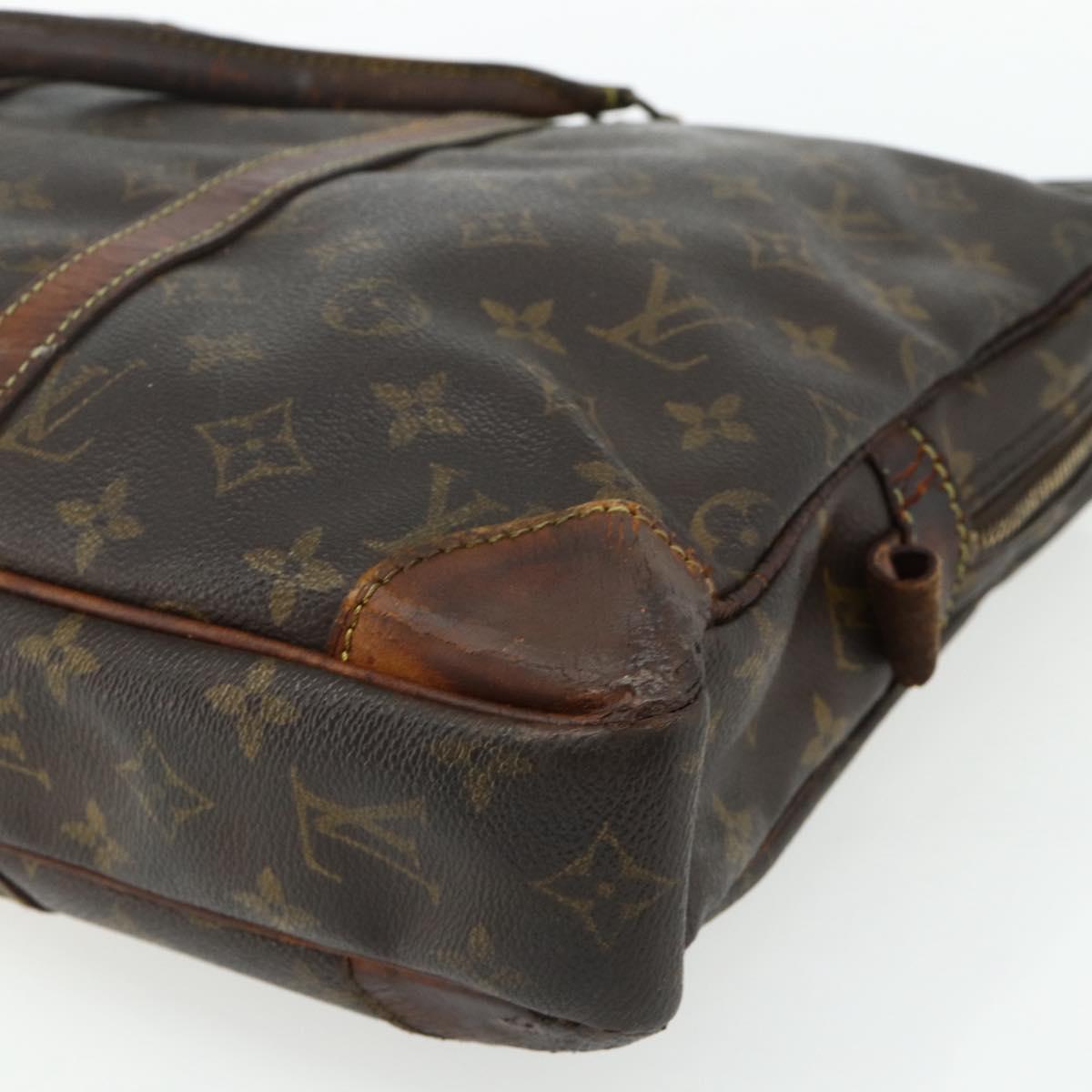 LOUIS VUITTON Monogram Porte Documents Voyage Business Bag M53361 Auth bs34521