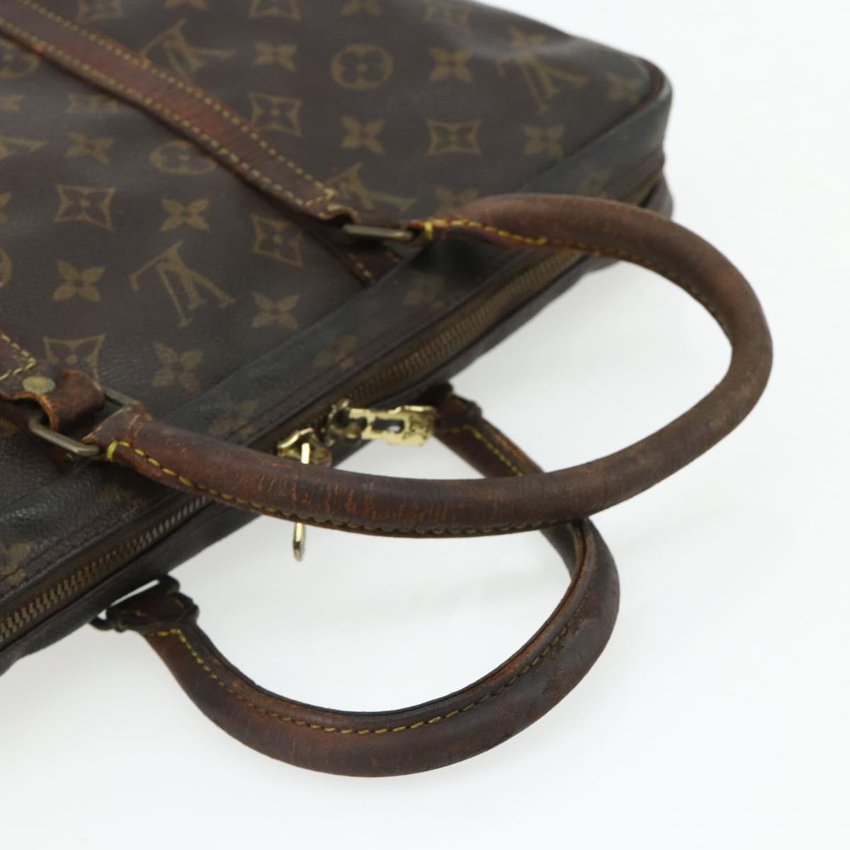 LOUIS VUITTON Monogram Porte Documents Voyage Business Bag M53361 Auth bs34521