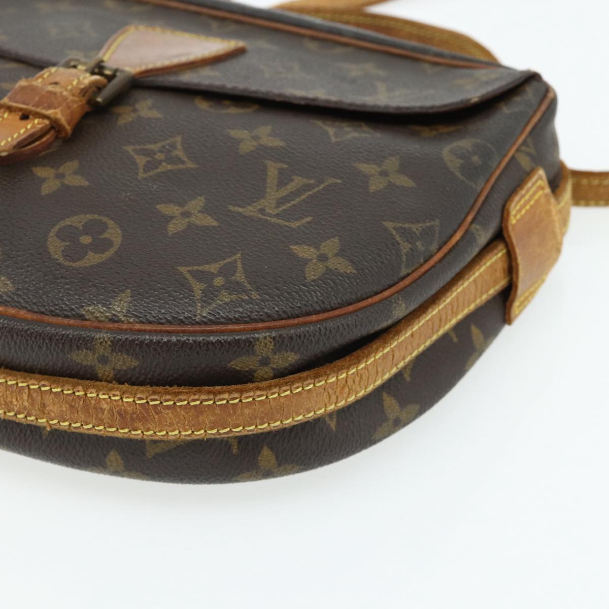 LOUIS VUITTON Monogram Jeune Fille MM Shoulder Bag M51226 LV Auth bs34525