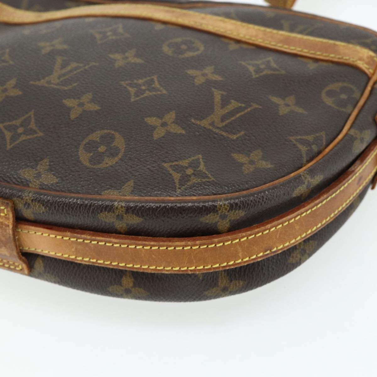 LOUIS VUITTON Monogram Jeune Fille MM Shoulder Bag M51226 LV Auth bs34525