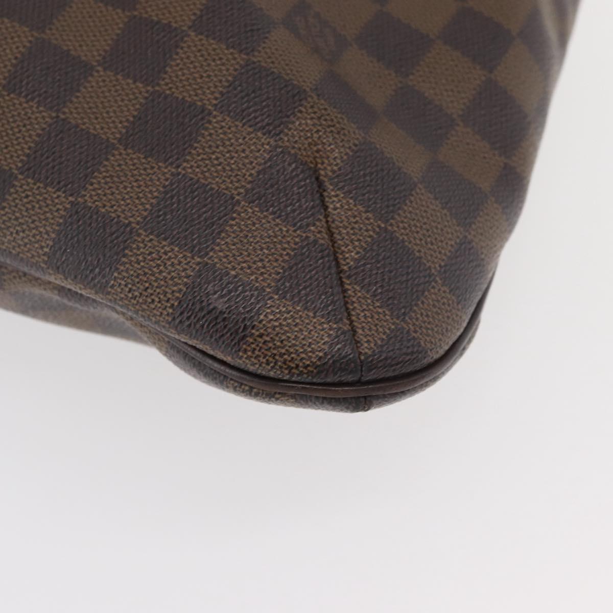 LOUIS VUITTON Damier Ebene Bloomsbury PM Shoulder Bag N42251 LV Auth bs34567