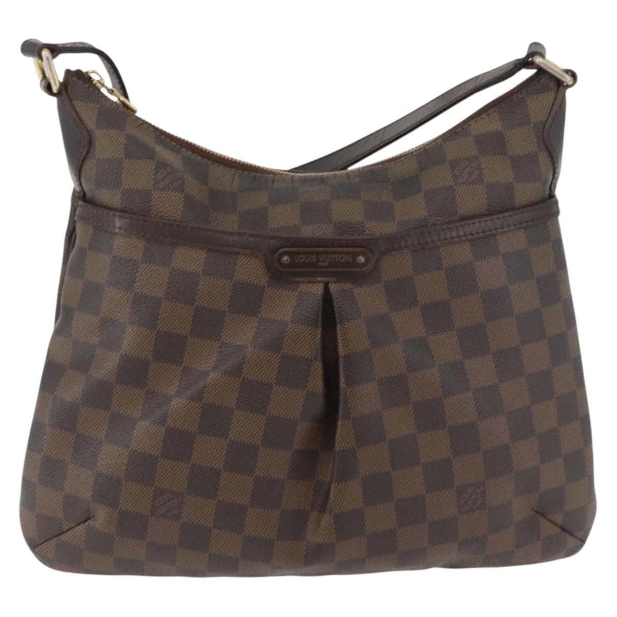 LOUIS VUITTON Damier Ebene Bloomsbury PM Shoulder Bag N42251 LV Auth bs34567