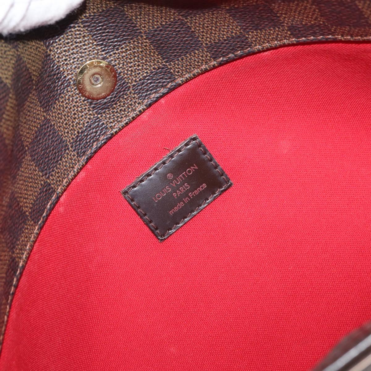 LOUIS VUITTON Damier Ebene Bloomsbury PM Shoulder Bag N42251 LV Auth bs34567