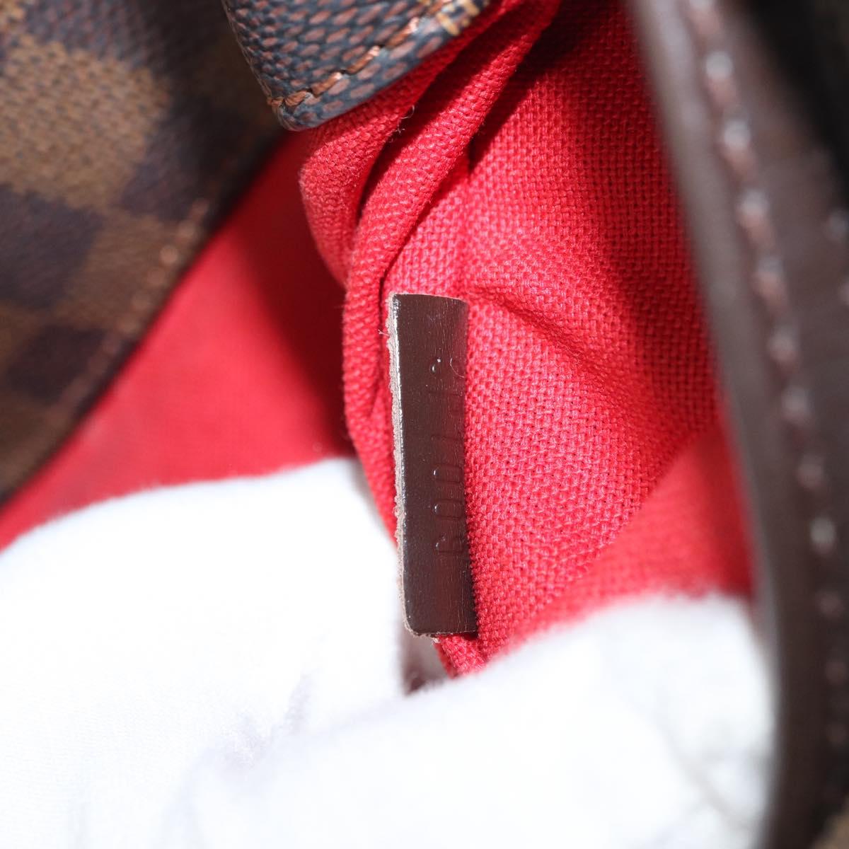LOUIS VUITTON Damier Ebene Bloomsbury PM Shoulder Bag N42251 LV Auth bs34567