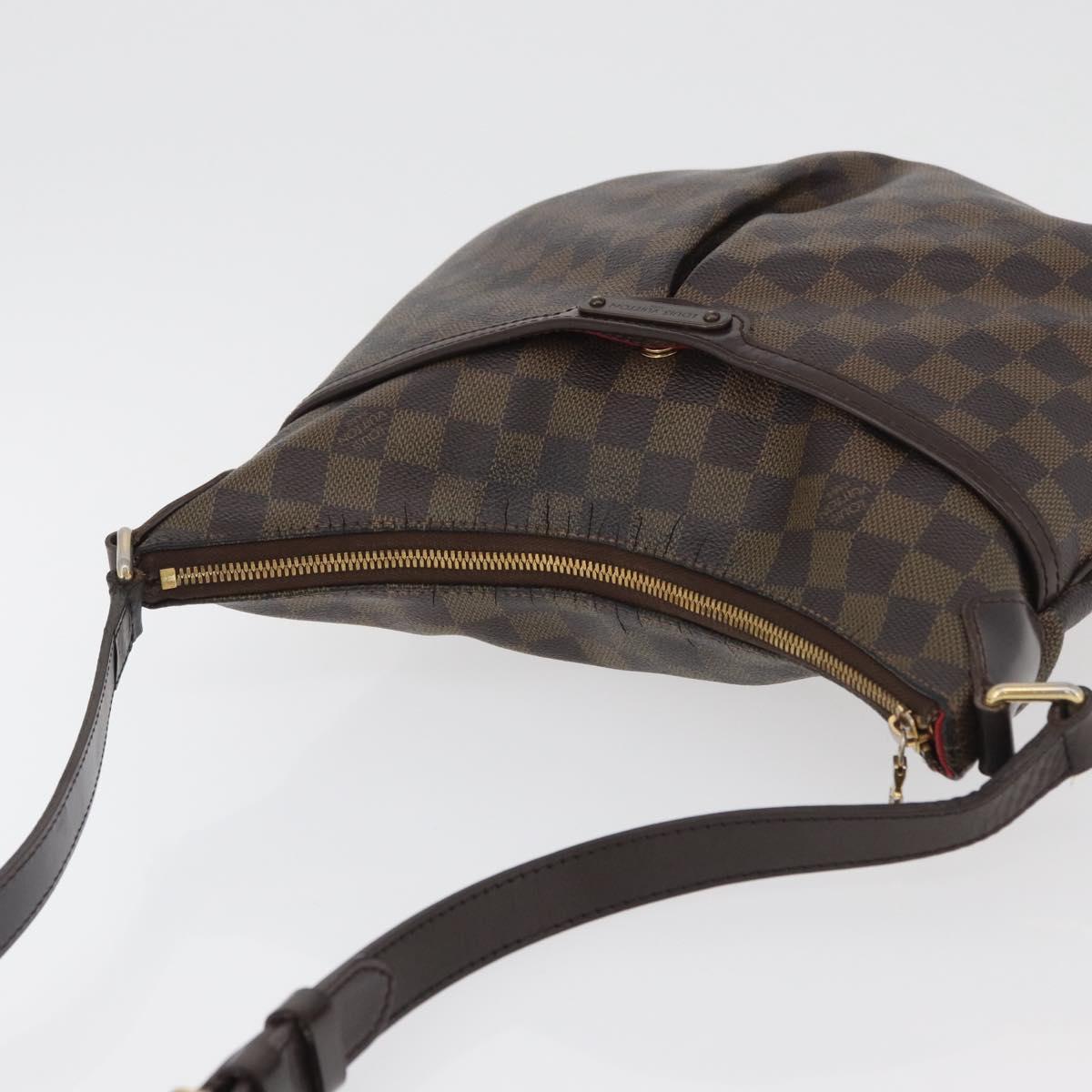 LOUIS VUITTON Damier Ebene Bloomsbury PM Shoulder Bag N42251 LV Auth bs34567