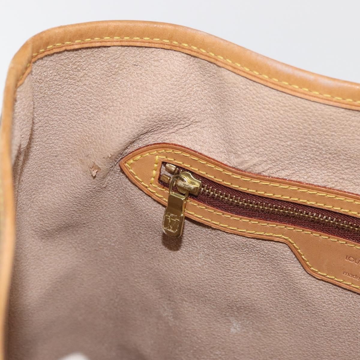 LOUIS VUITTON Monogram Bucket GM Shoulder Bag M42236 LV Auth bs34568