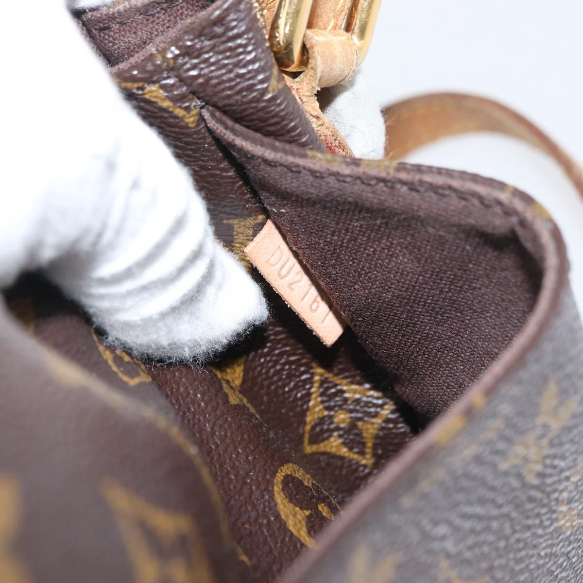 LOUIS VUITTON Monogram Menilmontant PM Shoulder Bag M40474 LV Auth bs34570