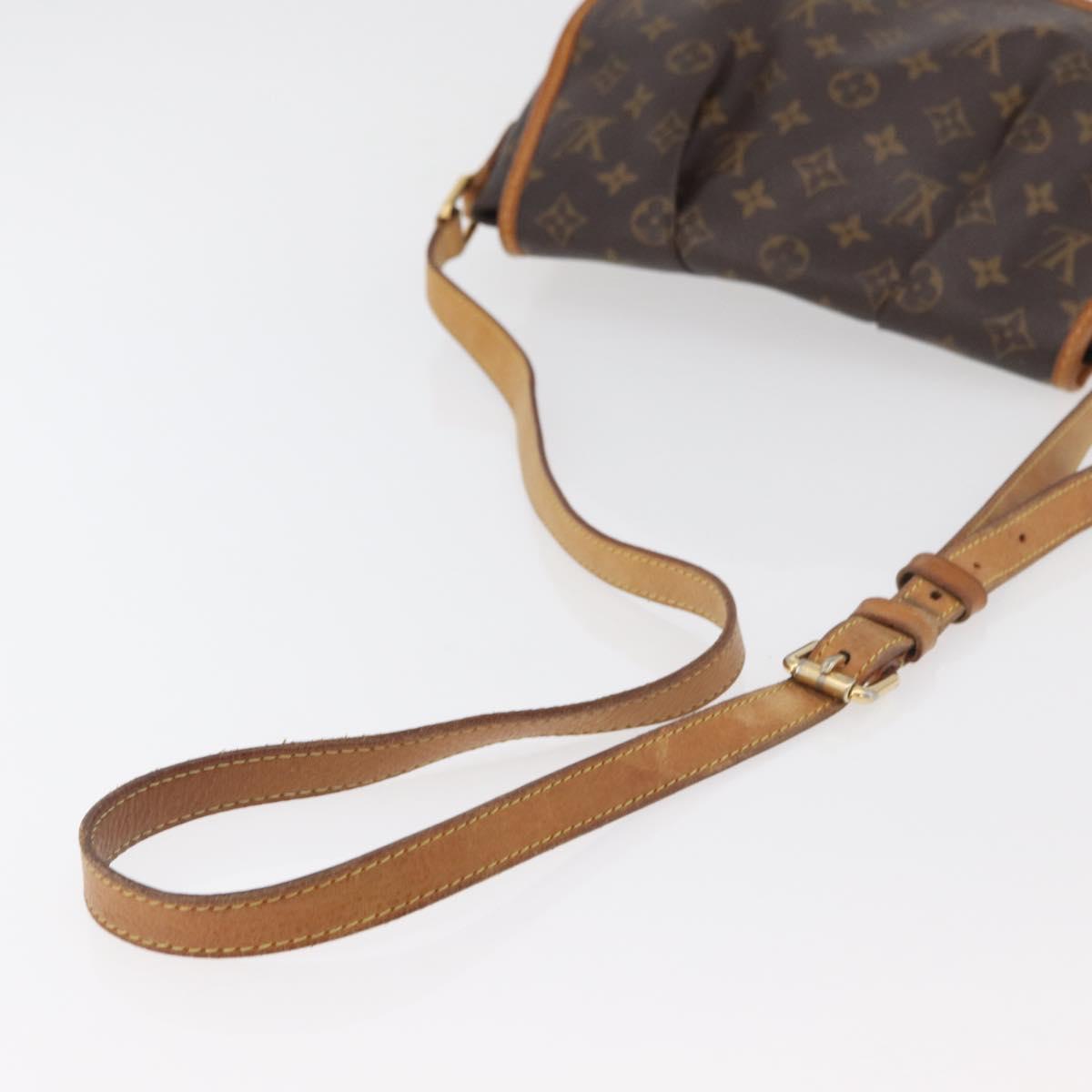 LOUIS VUITTON Monogram Menilmontant PM Shoulder Bag M40474 LV Auth bs34570