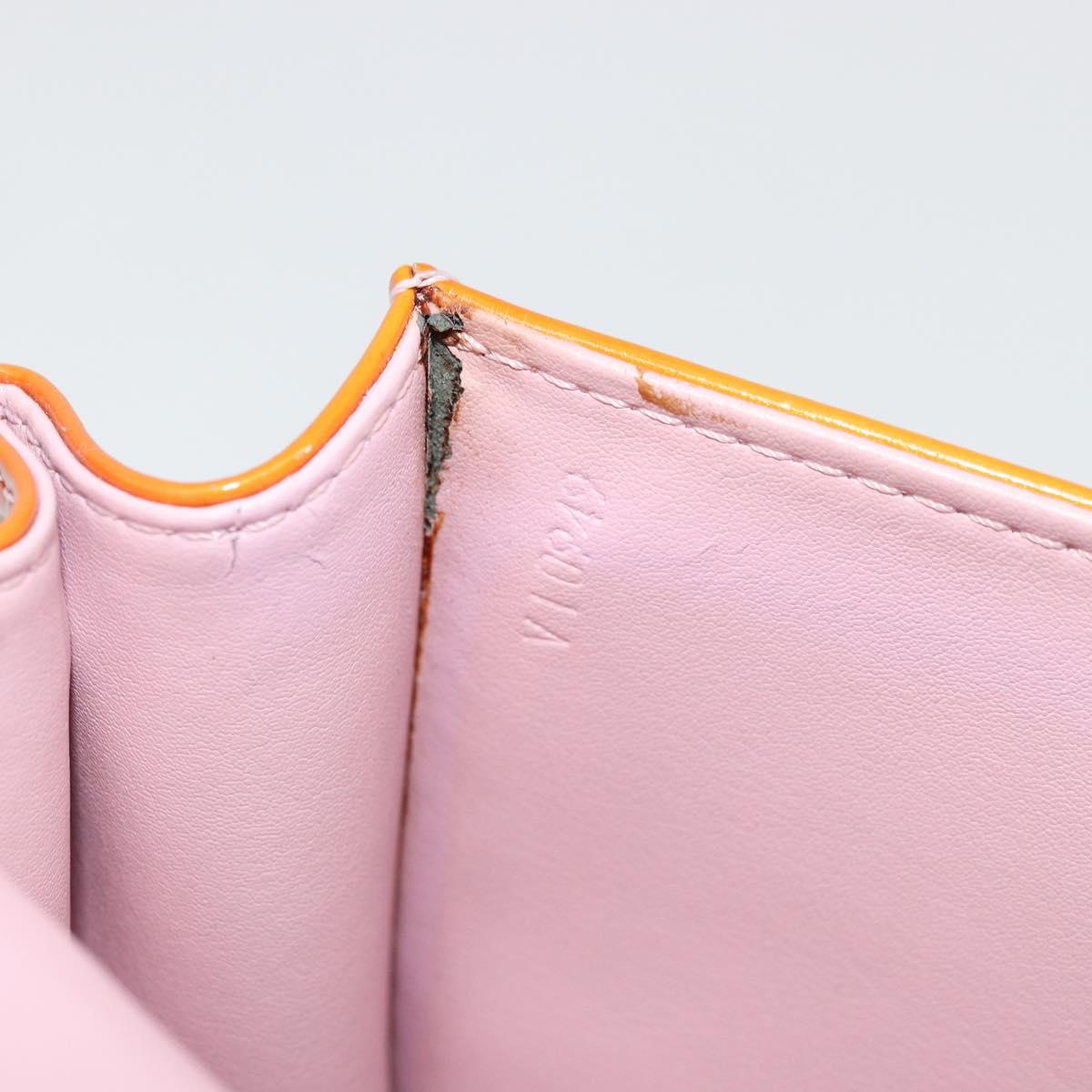 LOUIS VUITTON Vernis Spring Street Bag Marshmallow Pink M91033 LV Auth bs34576