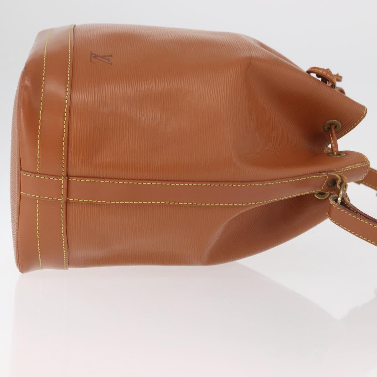 LOUIS VUITTON Epi Noe Shoulder Bag Zipangu Gold M44008 LV Auth bs34580