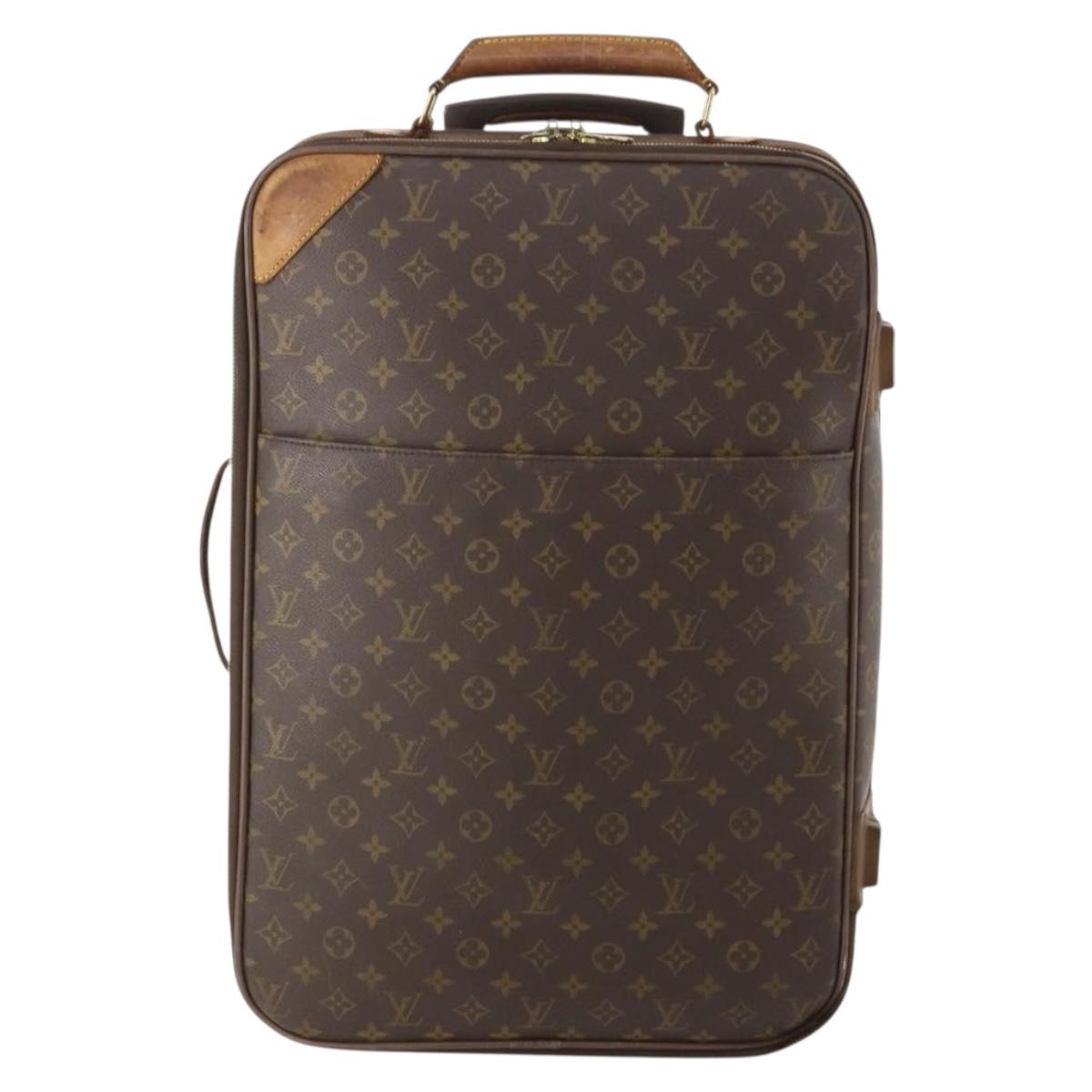 LOUIS VUITTON Monogram Pegas 55 Suitcase M23294 LV Auth bs34587