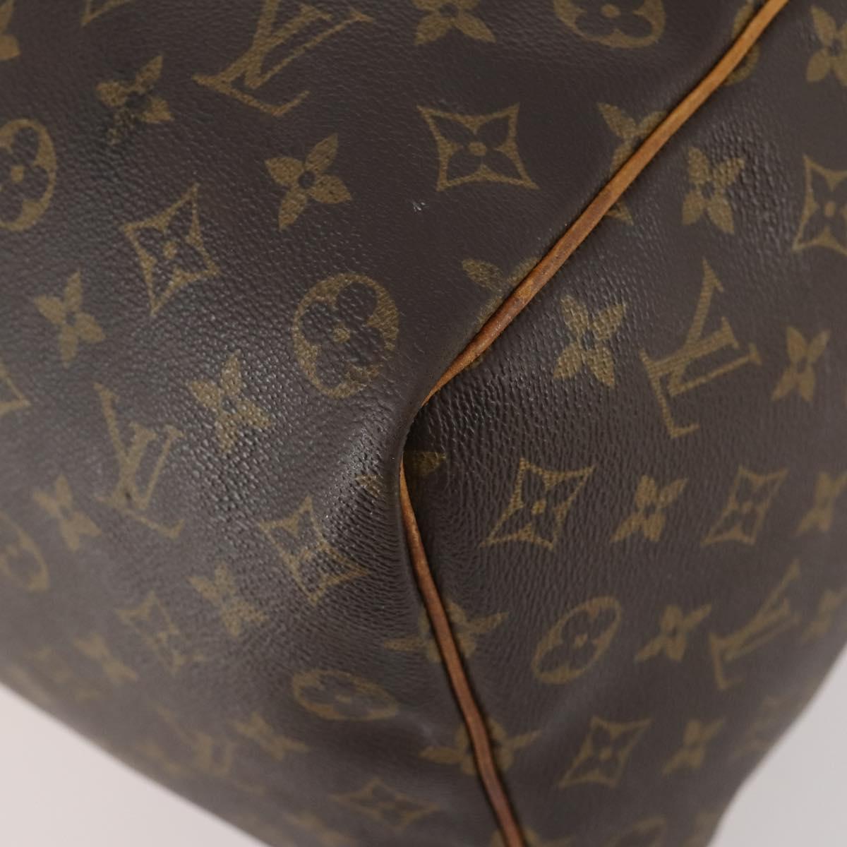 LOUIS VUITTON Monogram Keepall 50 Boston Bag M41426 LV Auth bs34609