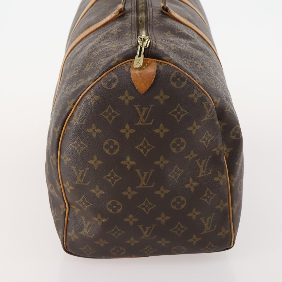 LOUIS VUITTON Monogram Keepall 50 Boston Bag M41426 LV Auth bs34609
