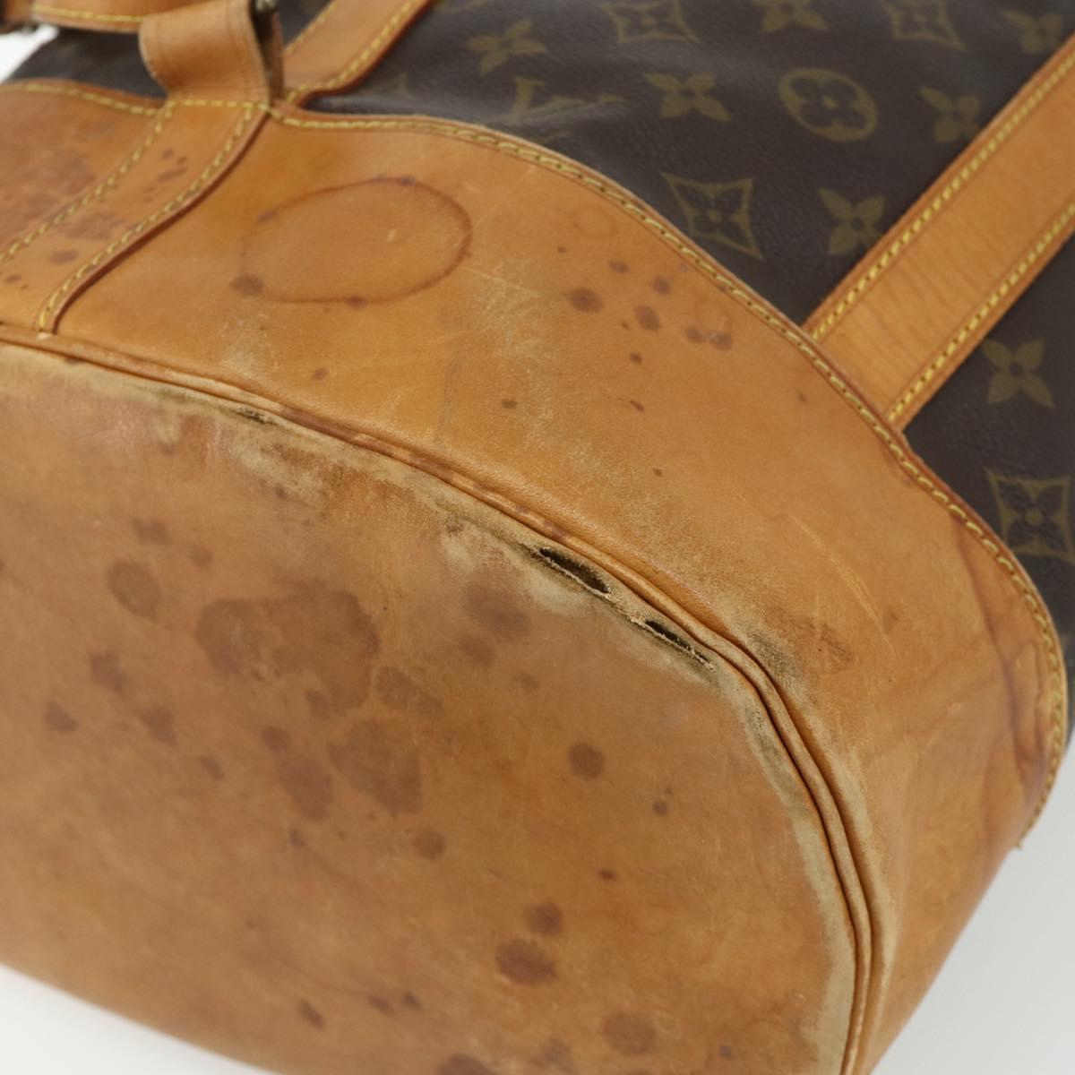 LOUIS VUITTON Monogram Randonnee GM Shoulder Bag M42244 LV Auth bs34610