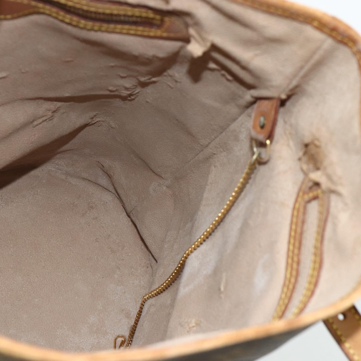 LOUIS VUITTON Monogram Bucket GM Shoulder Bag M42236 LV Auth bs34611