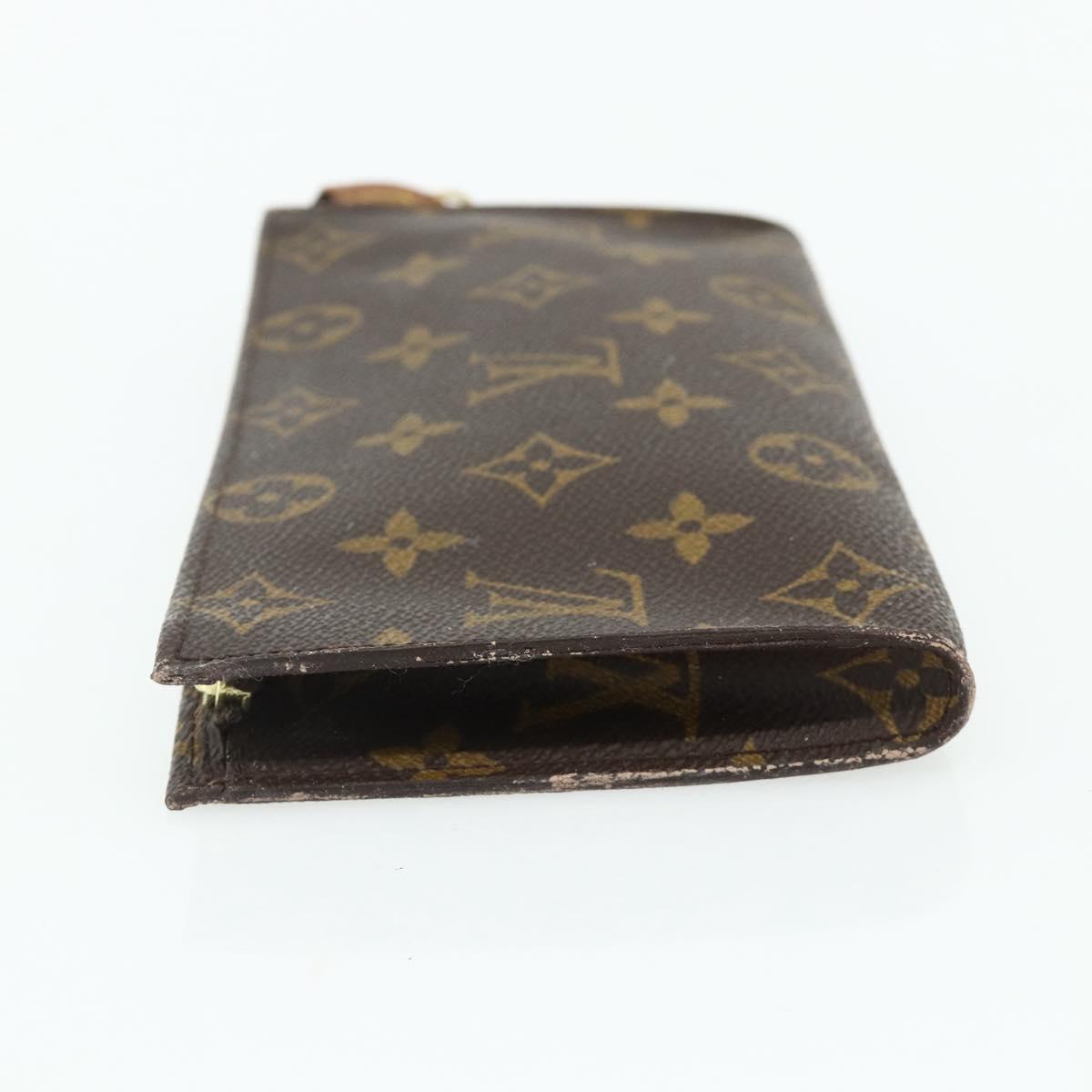 LOUIS VUITTON Monogram Bucket GM Accessory Pouch LV Auth bs34612