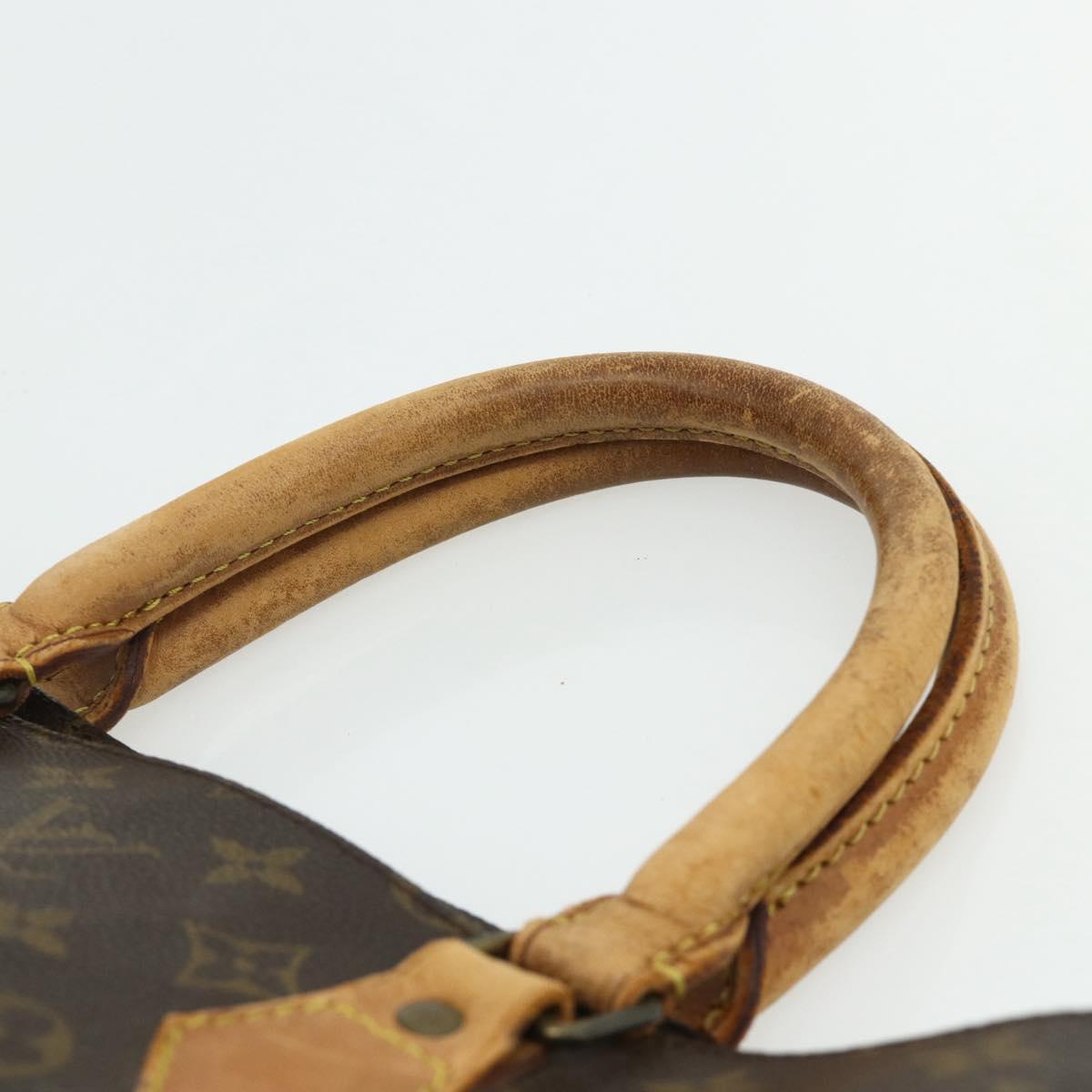 LOUIS VUITTON Monogram Sac Plat Hand Bag M51140 LV Auth bs34613