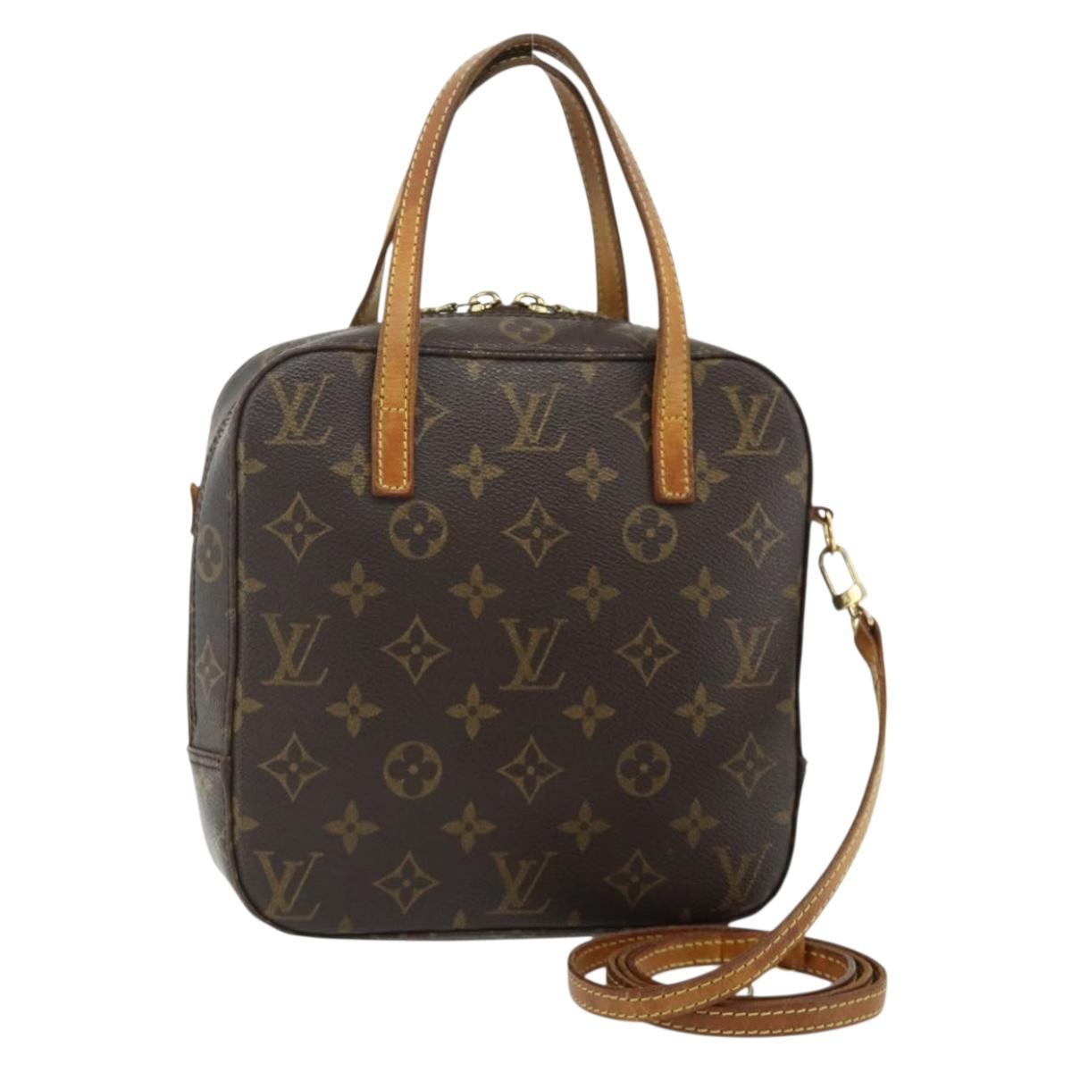 LOUIS VUITTON Monogram Spontini Hand Bag M47500 LV Auth bs34614