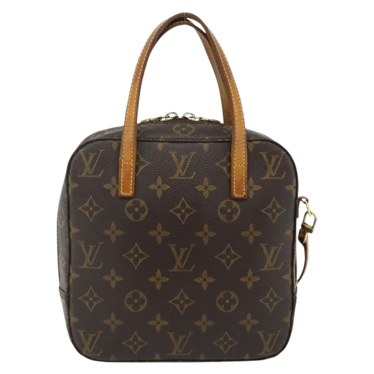 LOUIS VUITTON Monogram Spontini Hand Bag M47500 LV Auth bs34614