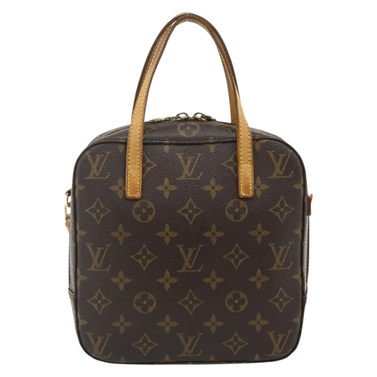 LOUIS VUITTON Monogram Spontini Hand Bag M47500 LV Auth bs34614