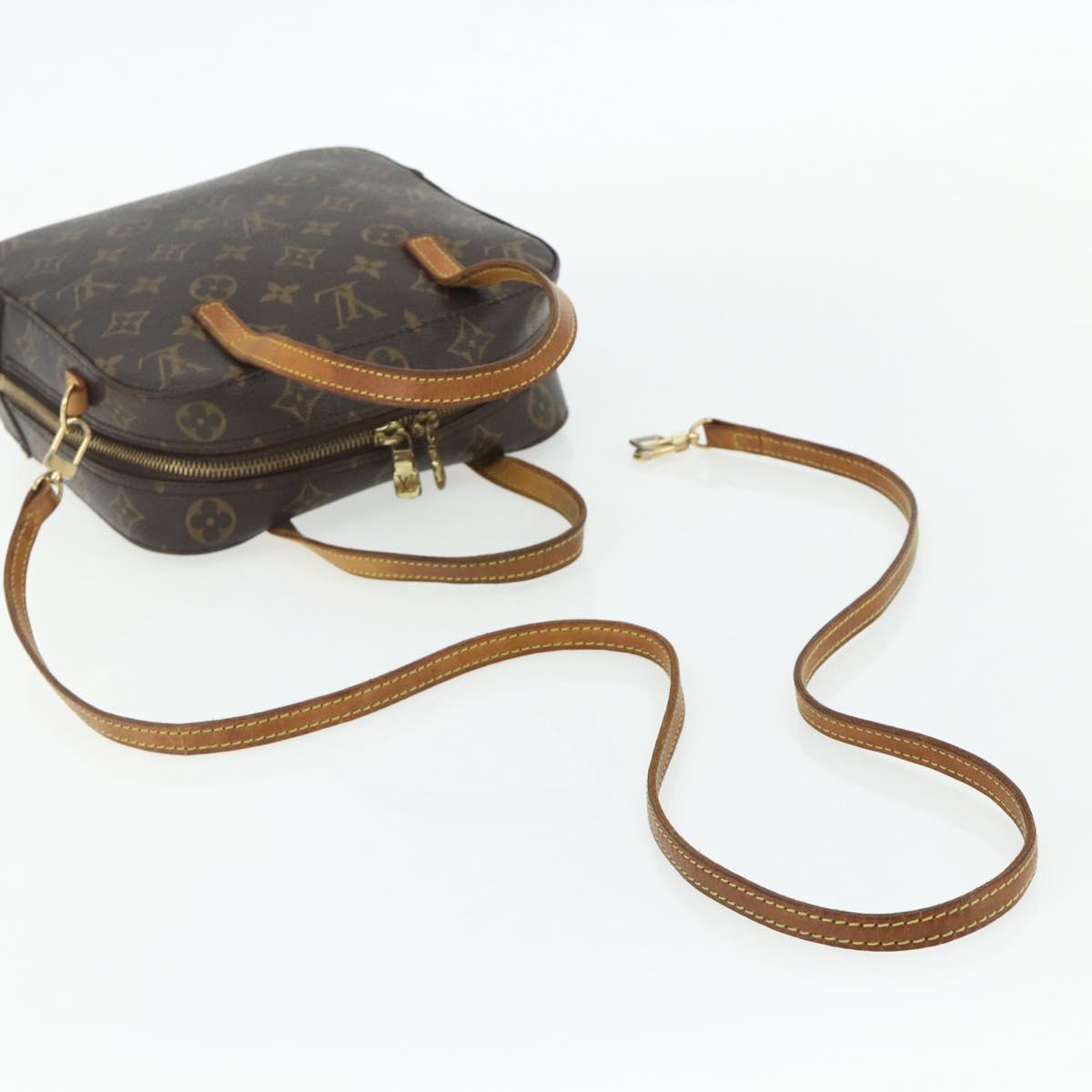 LOUIS VUITTON Monogram Spontini Hand Bag M47500 LV Auth bs34614