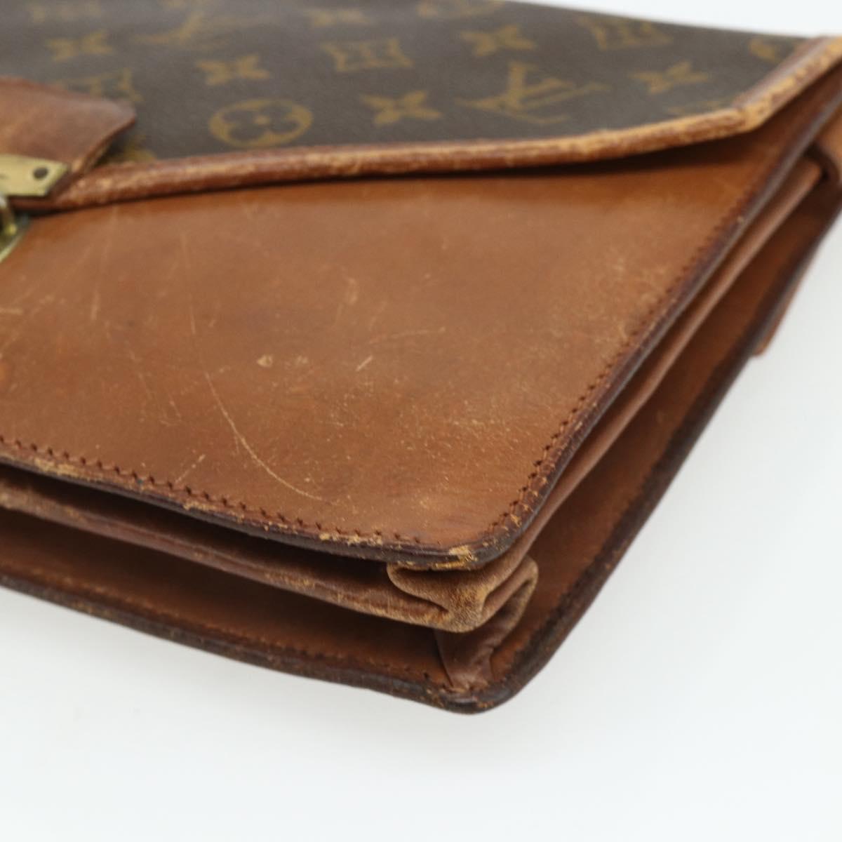 LOUIS VUITTON Monogram Sac Biface Hand Bag 2way M51310 LV Auth bs34617