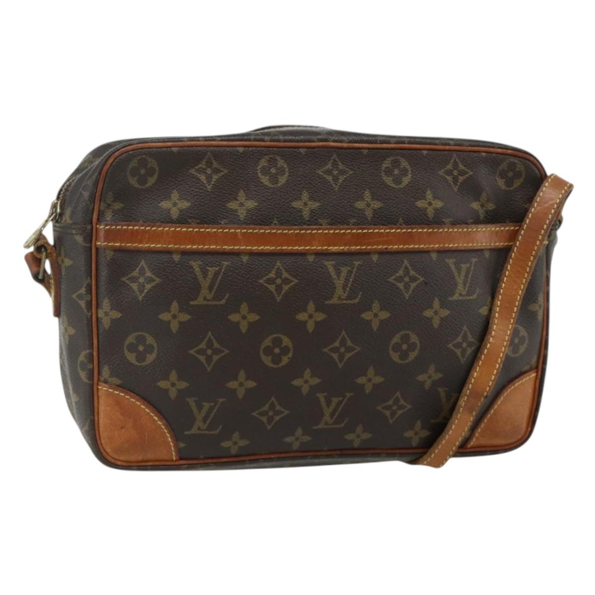 LOUIS VUITTON Monogram Trocadero 30 Shoulder Bag M51272 LV Auth bs34618