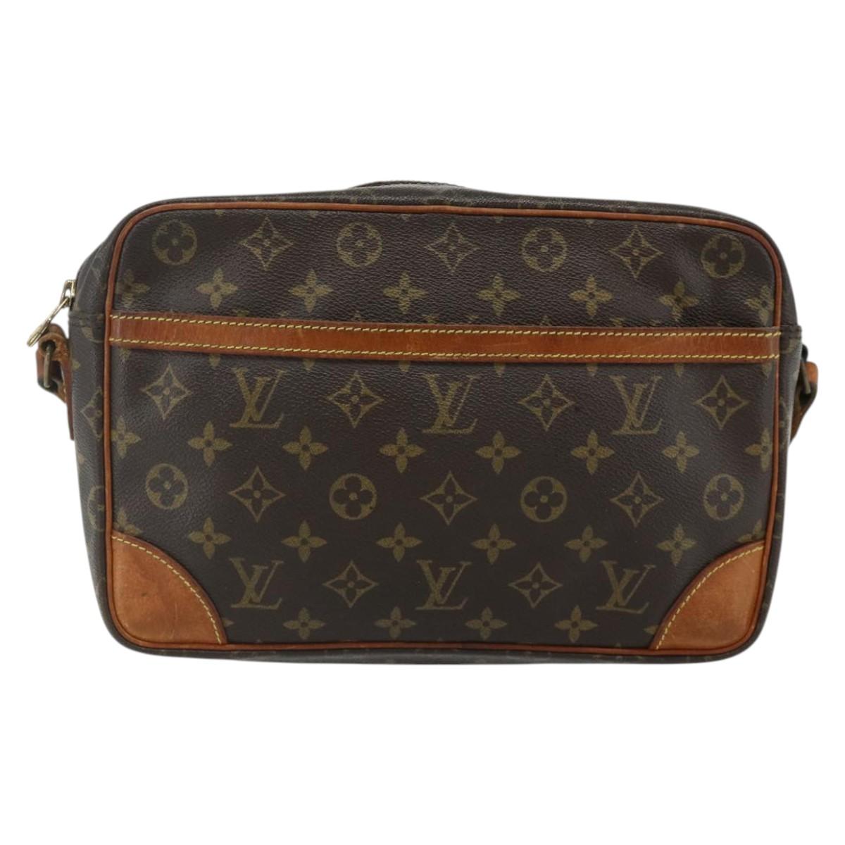 LOUIS VUITTON Monogram Trocadero 30 Shoulder Bag M51272 LV Auth bs34618