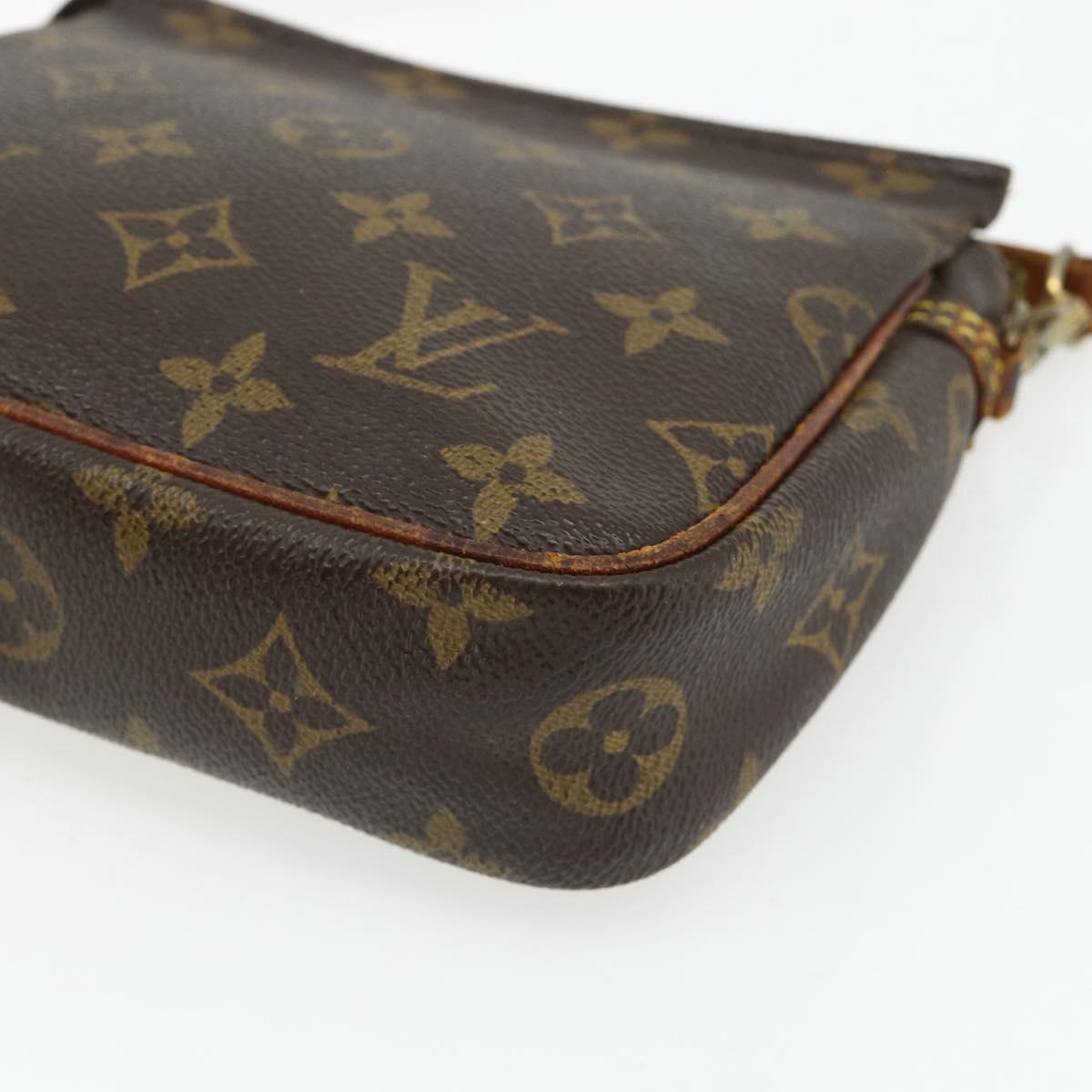 LOUIS VUITTON Monogram Isaac Mizrahi Pouch M99027 LV Auth bs34628