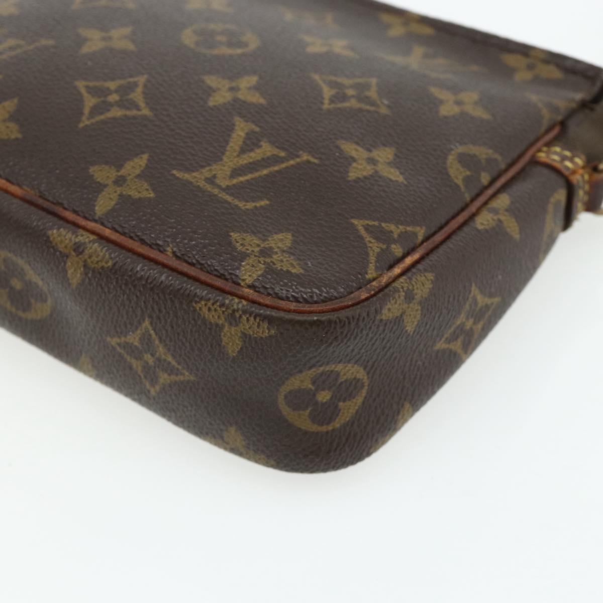 LOUIS VUITTON Monogram Isaac Mizrahi Pouch M99027 LV Auth bs34628