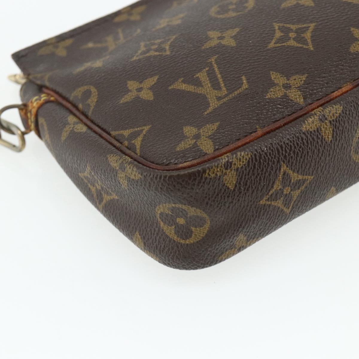 LOUIS VUITTON Monogram Isaac Mizrahi Pouch M99027 LV Auth bs34628