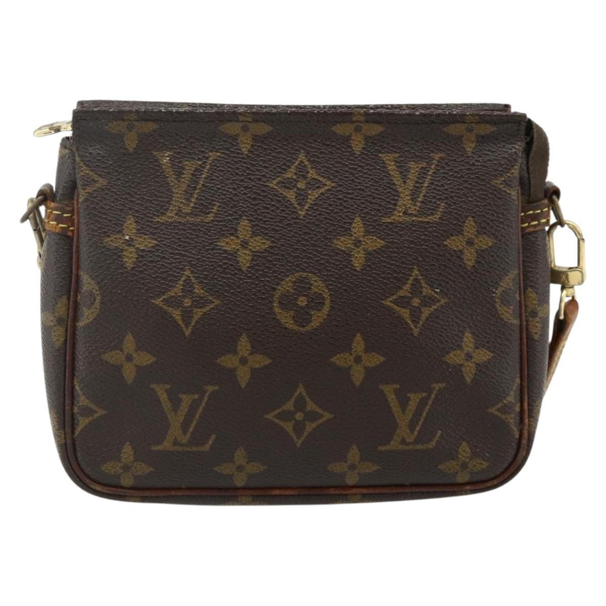 LOUIS VUITTON Monogram Isaac Mizrahi Pouch M99027 LV Auth bs34628
